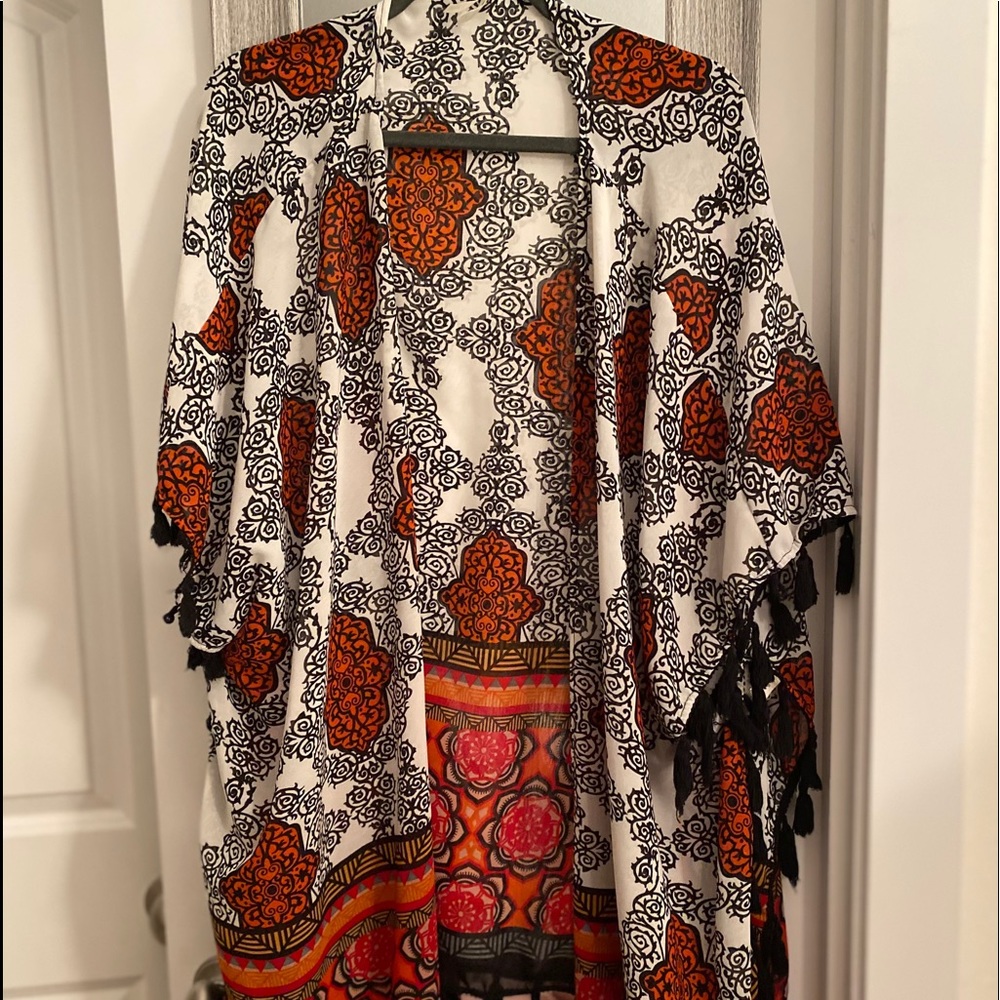 Sheer Boho cardigan